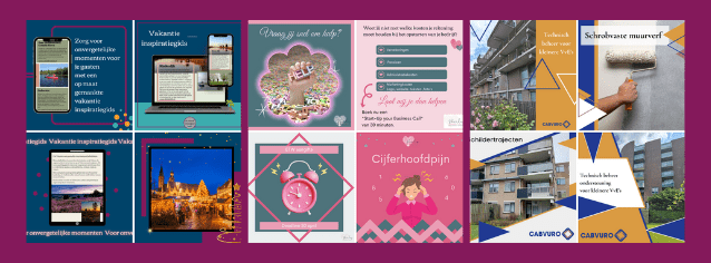 Social media templates De Virtuele Duizendpoot